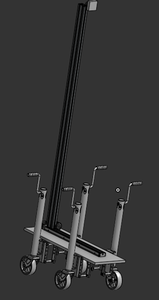 Second polarization positioner CAD rendering